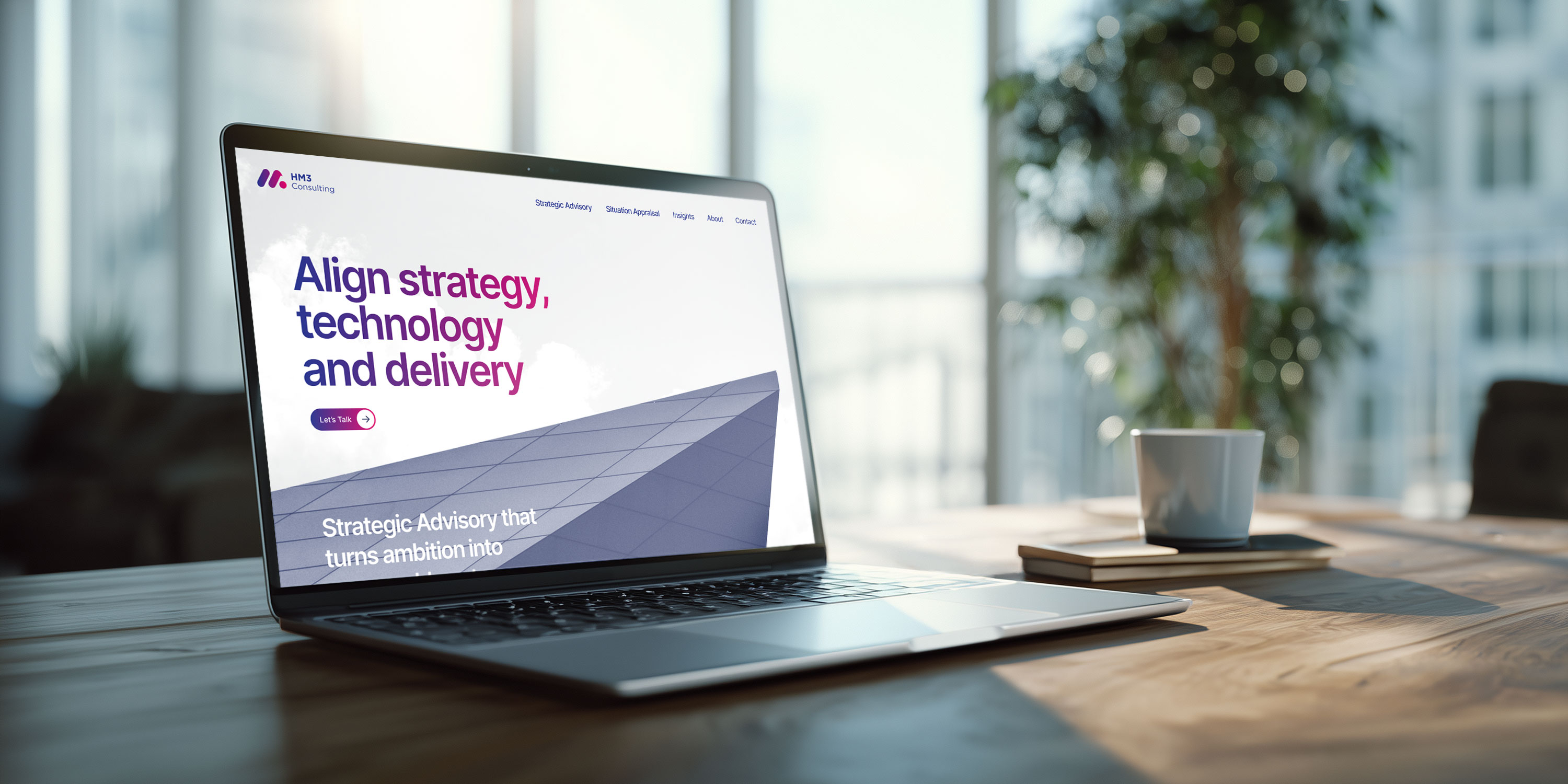 HM3 Consulting website