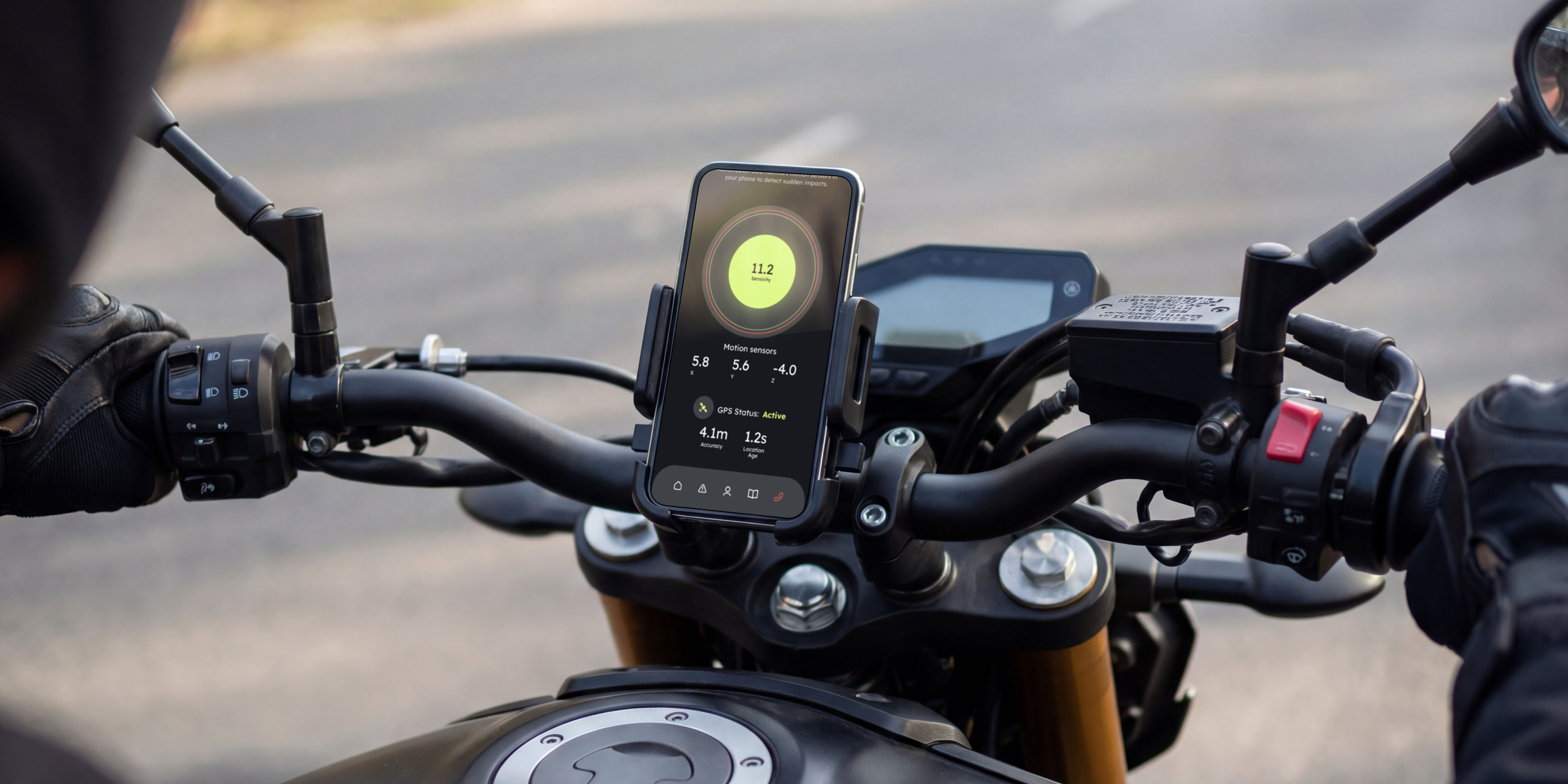 REALRIDER SOS mobile app
